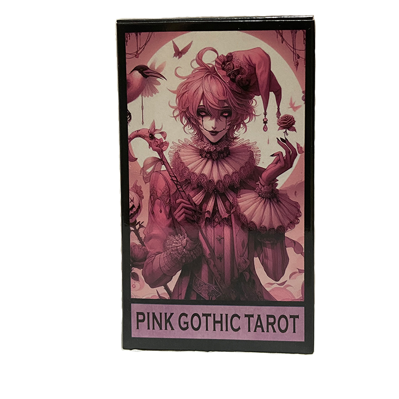 Board Game Quantum - Pink Gothic Tarot Deck 78 Cards