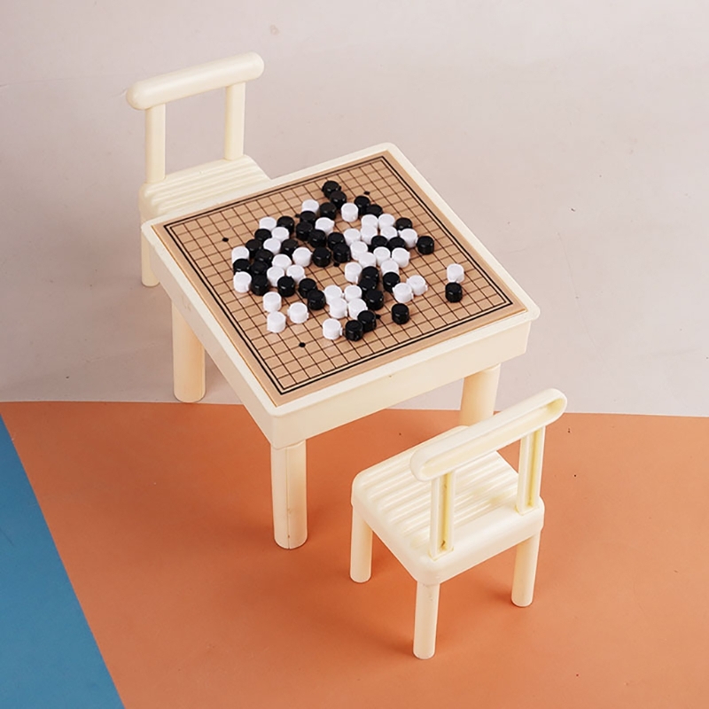 Board Game Print - Bàn ghế trò chơi thu nhỏ,