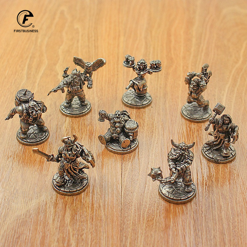Vintage White Brass Miniature  - đánh giá và giá Board Game Design