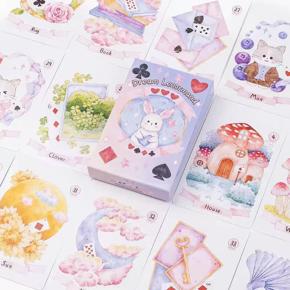 Dream Lenormand Oracle Cards 4 - đánh giá và giá Board Game Quantum