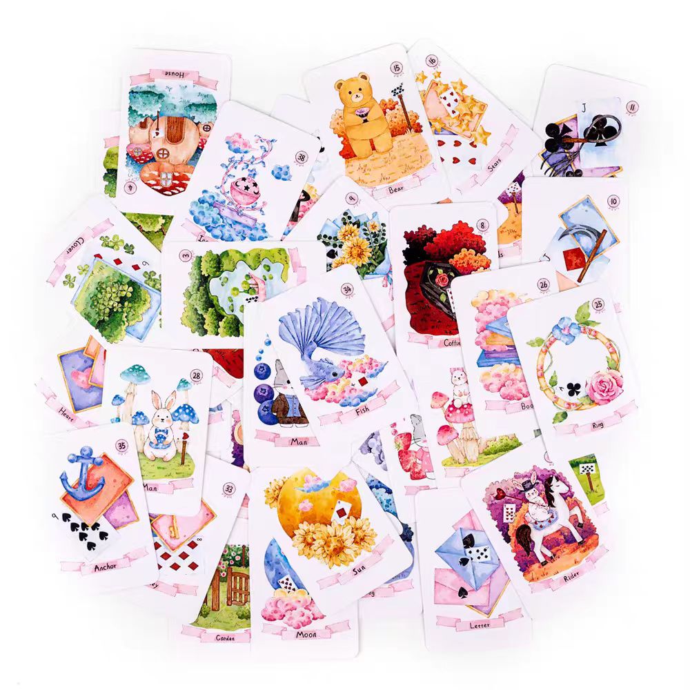 Dream Lenormand Oracle Cards 4 - đánh giá và giá Board Game Quantum
