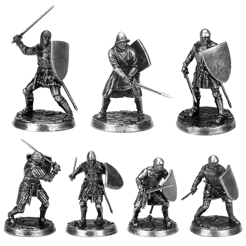 Medieval metal knight and sold - đánh giá và giá Board Game War