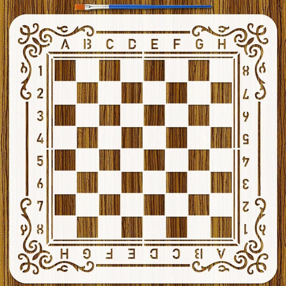 Game Disc Painting Stencil wit - đánh giá và giá Board Game Template