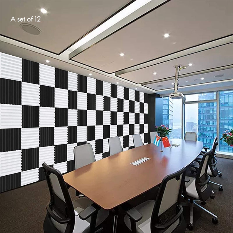 A84X-12 Pcs Acoustic Foam Boar - đánh giá và giá Board Game Room