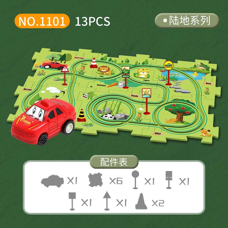Montessori Electric Rail Car R - đánh giá và giá Board Game Race Track