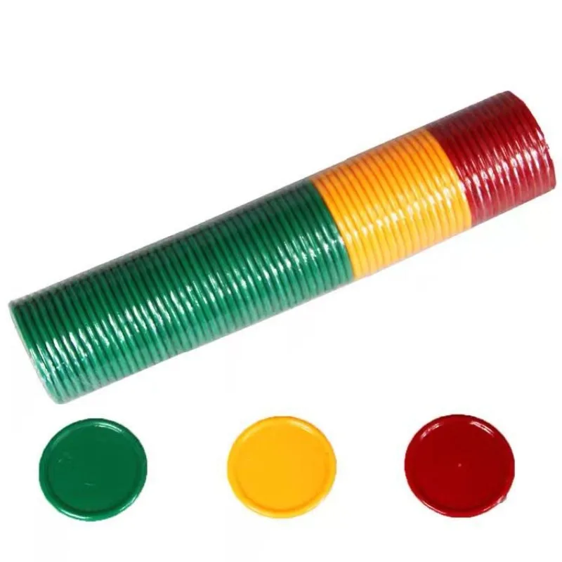 Poker Chips 3.2cm 3 Colors Pla - đánh giá và giá Board Game Room