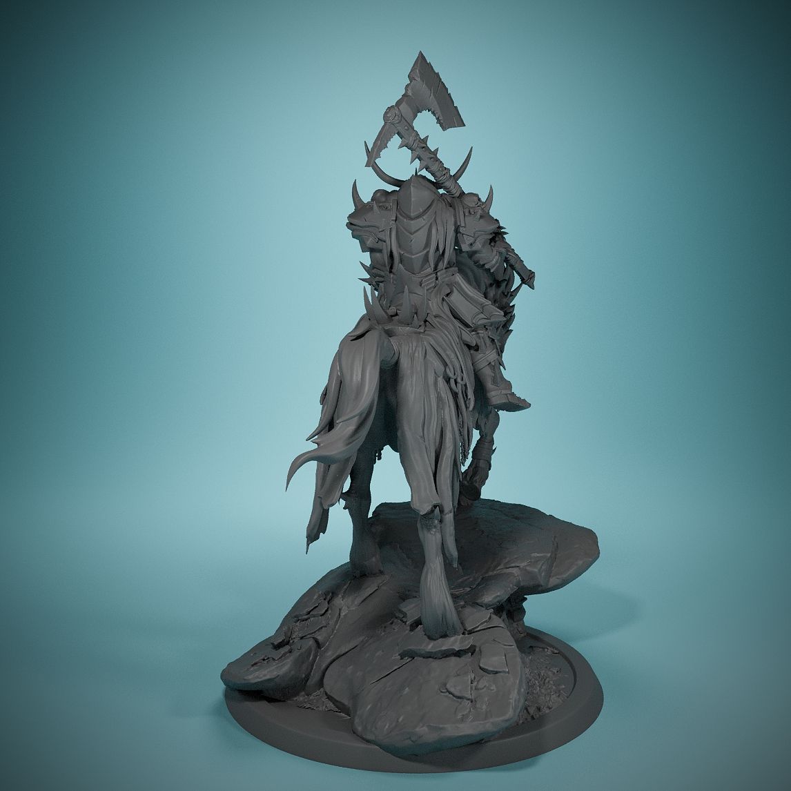80mm Dark Night Death Horse Bo - đánh giá và giá Board Game Design