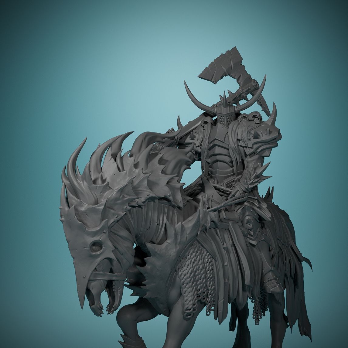 80mm Dark Night Death Horse Bo - đánh giá và giá Board Game Design
