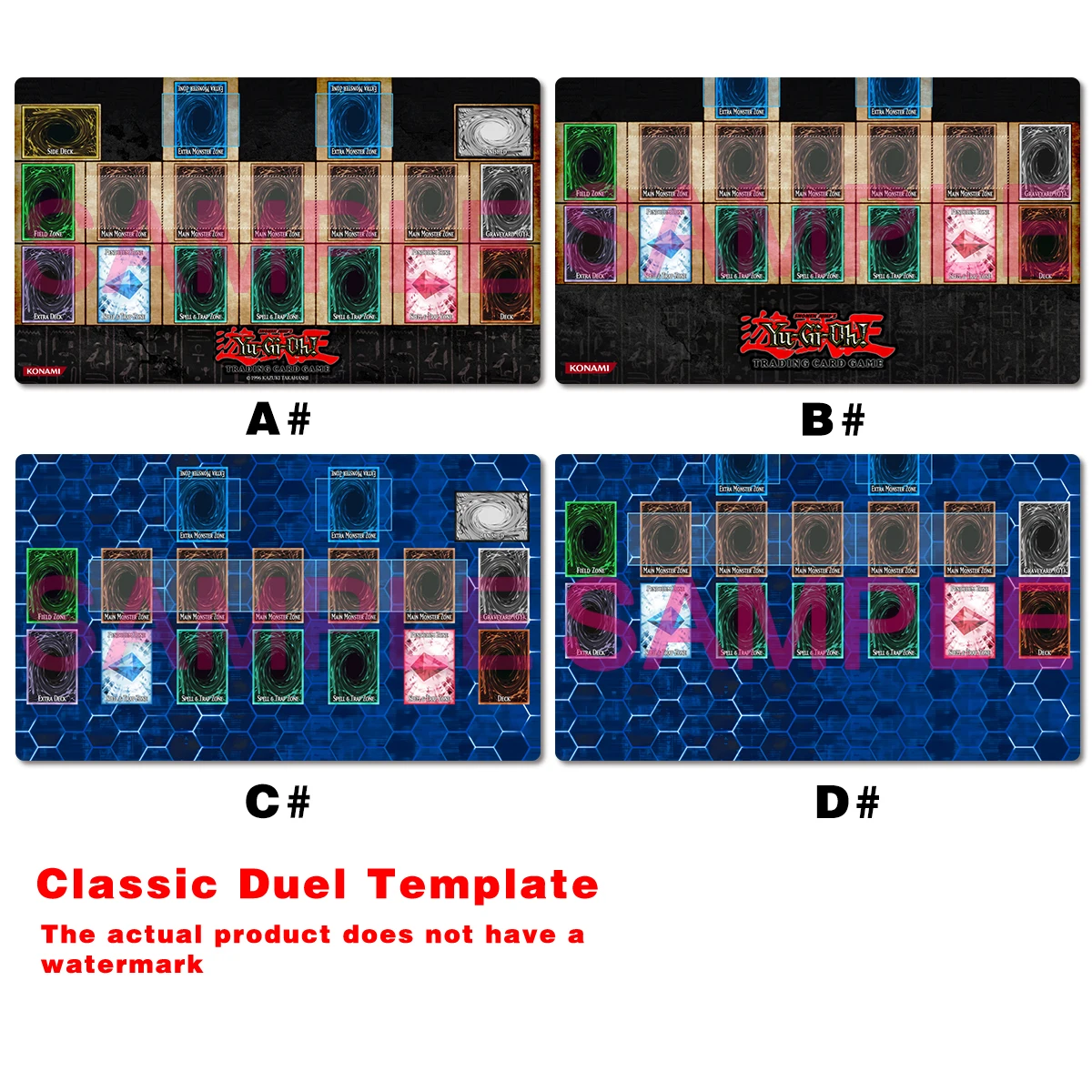 YuGiOh Classic Mat Board Game  - đánh giá và giá Board Game Template
