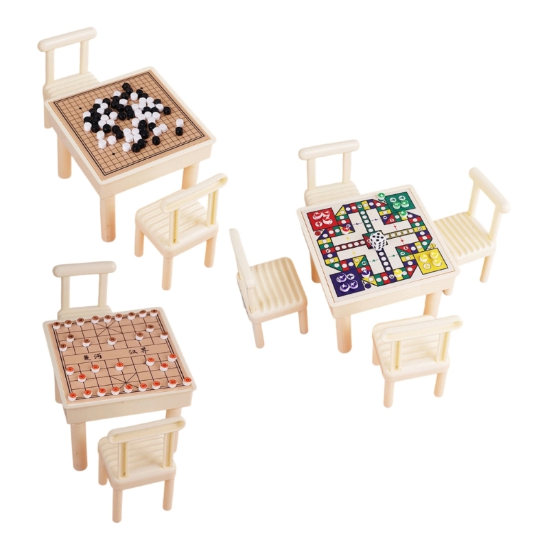 Bàn ghế trò chơi thu nhỏ, 1 bộ - đánh giá và giá Board Game Print