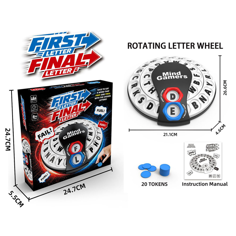 Spin Quick Response Word Game  - đánh giá và giá Board Game Quick