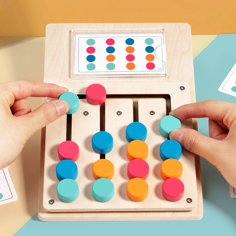 Kids Montessori Color Shape Ma - đánh giá và giá Board Game Design